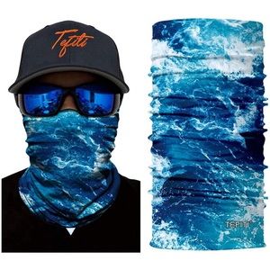 Neck Gaiter Face Scarf & Shield UV Fishing Bandana Covering Dust Sun Protection